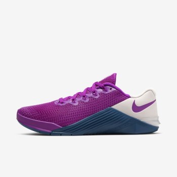 Nike Metcon 5 - Női Edzőcipő - Lila/Kék/Rózsaszín/Lila